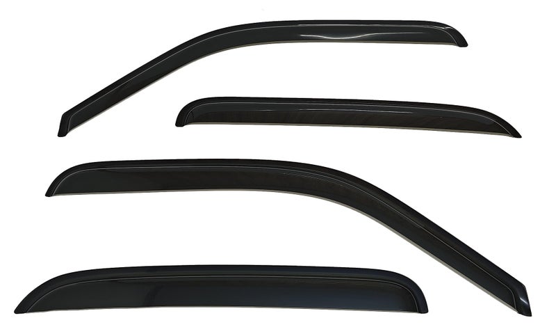 99Parts Smoke Tinted Window Sun Rain Visors Vent Guard Deflector Shade Compatible with Chevrolet Tahoe Yukon 2000-2006 - Image 5